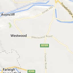 Map of Bradford-On-Avon