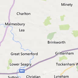 Map of Malmesbury