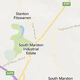 Map of Highworth