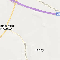 Map of Hungerford