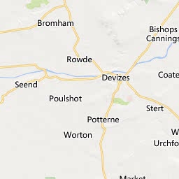 Map of Chippenham