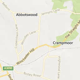 Map of Romsey
