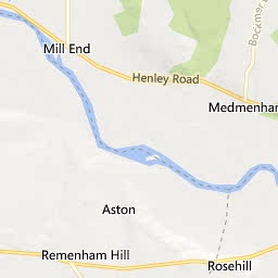 Map of Henley-On-Thames