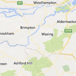 Map of Thatcham