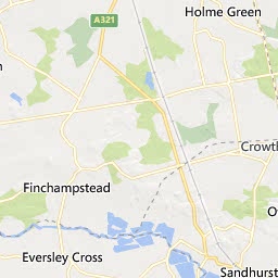 Map of Bracknell