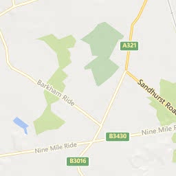 Map of Crowthorne