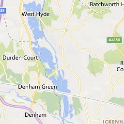 Map of Gerrards Cross