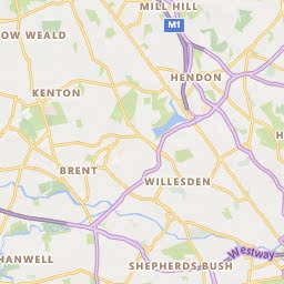 Map of Watford