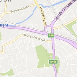 Map of West Acton