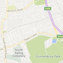 Map of West Acton