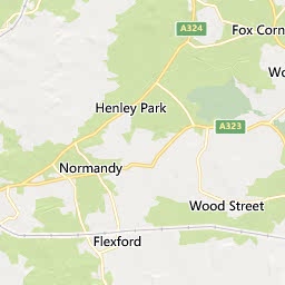 Map of Aldershot