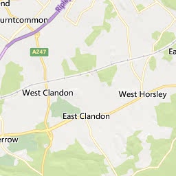 Map of Guildford