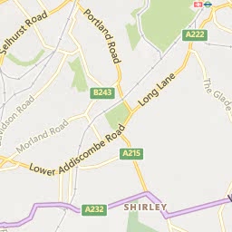 Map of South Norwood