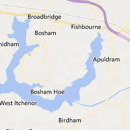 Map of Chichester