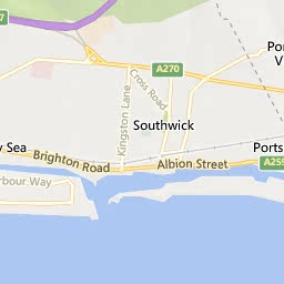 Map of Shoreham-By-Sea