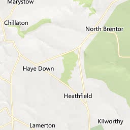 Map of Tavistock