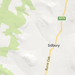 Map of Sidmouth