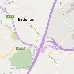 Map of Bishop's Stortford