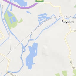 Map of Broxbourne
