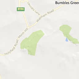 Map of Broxbourne