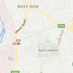 Map of West Ham