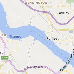Map of Dartford