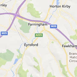 Map of Dartford