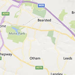 Map of Maidstone