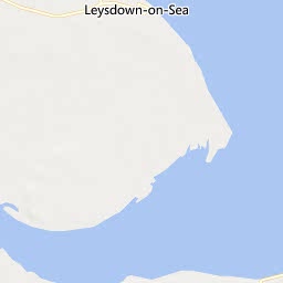 Map of Whitstable