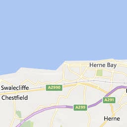 Map of Herne Bay