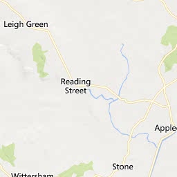 Map of Tenterden
