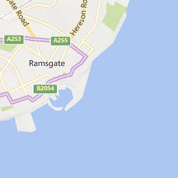 Map of Broadstairs